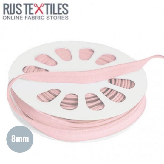 Piping Elastico Rosa 8mm - (Nastri)