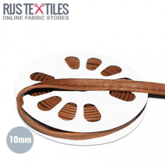 Piping Di Finta Pelle Camello 10mm - (Nastri)