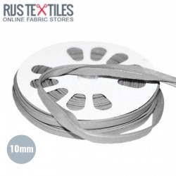 Cotton Piping Tape Light Grey 10mm