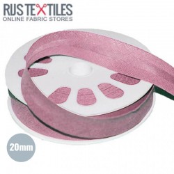 Cotton Bias Binding Old Pink 20mm