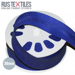 Cotton Bias Binding Cobalt 30mm