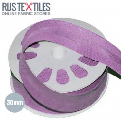 Cotton Bias Binding Lila 30mm