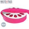 Elastic Edging Ribbon Mat Fuchsia 20mm