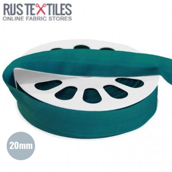 Elastic Edging Ribbon Mat Petrol 20mm