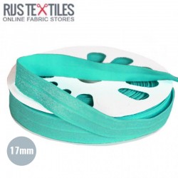 Elastic Edging Ribbon Turquoise 17mm