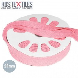 Jersey Biastape Salmon Pink 20mm 