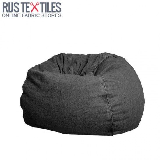 Denim Fabric Cotton 8-OZ Dark Grey - (Jeans Fabric Cotton)