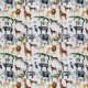 Jersey Cotton Fabric Digital Print - Safari