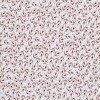 Jersey Cotton Fabric Digital Print - Painted Leaves Old Mauve
