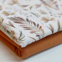 Jersey Katoen Digitale Print - Botanische Bladeren Jersey Katoen Digitale Print - Botanische Bladeren