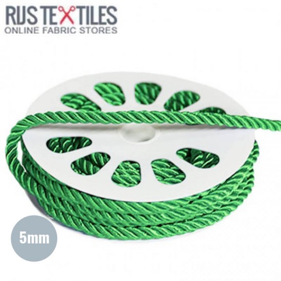 Cordelette En Satin Lime 5mm - (Cordelettes En Satin 5mm )