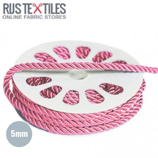 Meubelkoord Roze 5mm - (Meubelkoord 5mm)