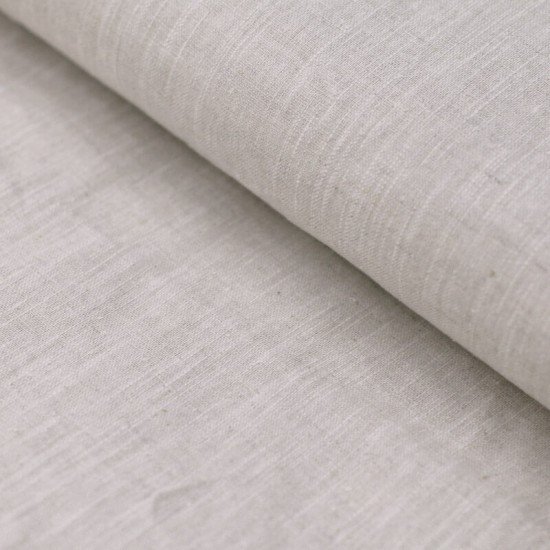 Linen Fabric Natural Melange - (Linen Fabric Washed)