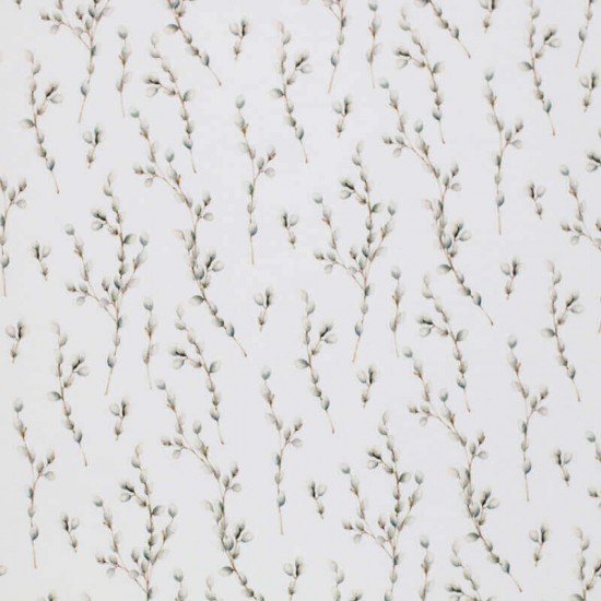 Double Gauze Fabric Digital Print - Pussy Willow Branch - (Child Fabrics)