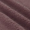 Curly Teddy Fabric Old Mauve