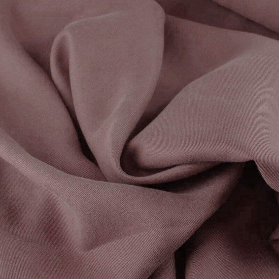 Tencel Twill Stof Oud Mauve - (Mode Stoffen)