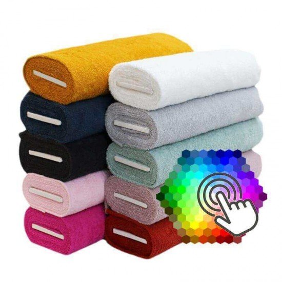Badstof 10 Kleuren 6 Meter Pakket Badstof 10 Kleuren 6 Meter Pakket - (Badstof Katoen )