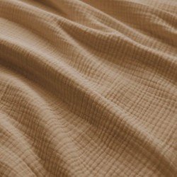 Heavy (Triple Layer) Cotton Gauze Fabric Camel