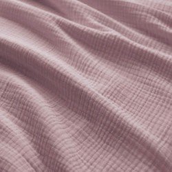 Heavy (Triple Layer) Cotton Gauze Fabric Old Pink
