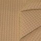 Waffle Pique Fabric Camel - (Waffle Pique Fabrics)