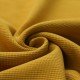 Tessuto Jersey Di Waffle Piqué Ocra - (Jersey Tessuti)