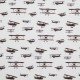 Tissu Jersey Gaufré Tricoté - Avion Brun Clair - (Tissus Jersey)