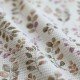 Tissu Jersey Gaufré Tricoté - Feuilles Vieux Mauve - (Tissus Jersey)
