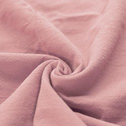Washed Cotton Fabric Nude Pink