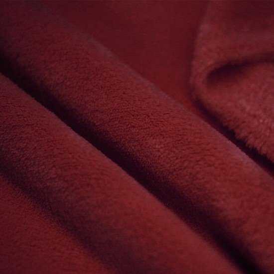 Wellness Fleece Bordeaux - (Fleece Stoffen)