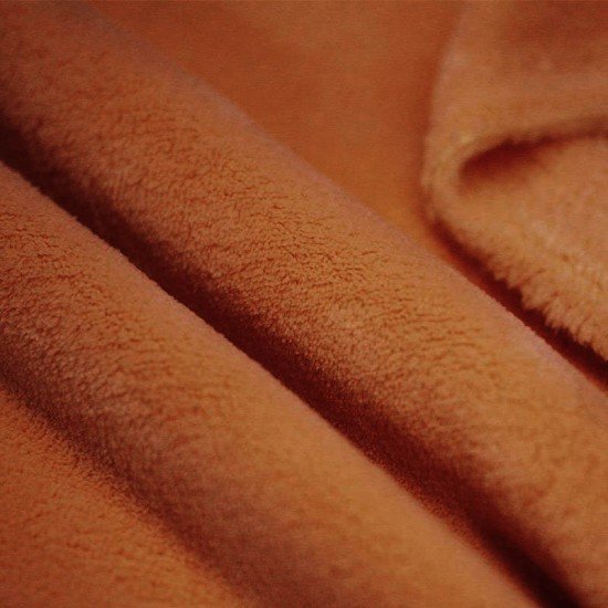Wellness Fleece Cognac - (Fleece Stoffe)