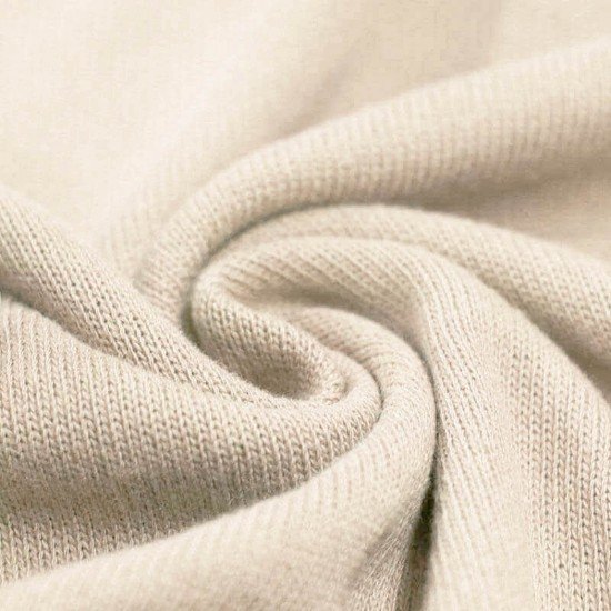 Baby Knit Fabric Cotton Natural - (Child Fabrics)