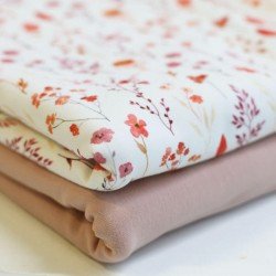 Jersey Katoen Digitale Print - Lente Bloem Jersey Katoen Digitale Print - Lente Bloem