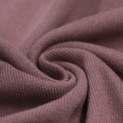 Baby Knit Fabric Cotton Old Mauve