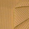 Waffle Pique Fabric Mustard