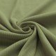 Rib Knit Jersey Fabric Olive