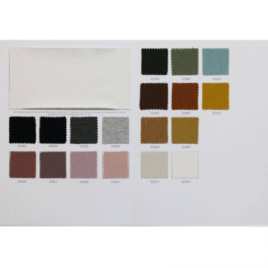 Tessuto Jersey Di Cotone Costine Carta Di Colore - (Jersey Tessuti)
