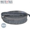 Folding Braid "Wool Look" Melee Dark Grey 30mm 