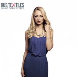 Viscose Jersey Dark Blue