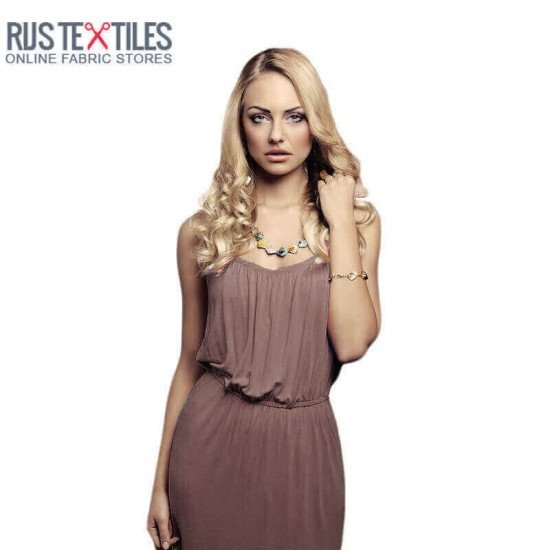 Tissu Viscose Jersey Vieux Mauve - (Tissu Jersey Viscose)