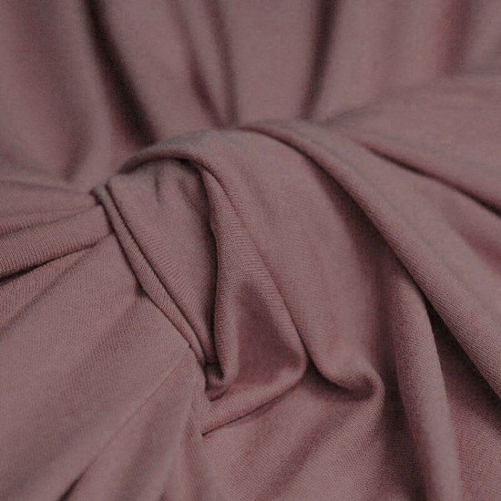 Tissu Viscose Jersey Vieux Mauve - (Tissu Jersey Viscose)
