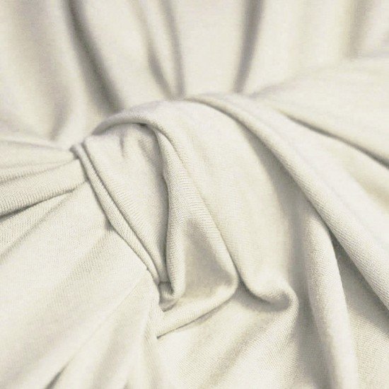 Tissu Viscose Jersey Naturel - (Tissu Jersey Viscose)