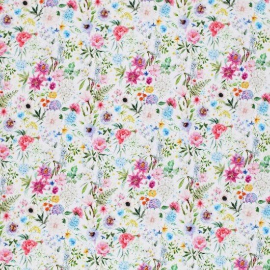 Cotton Poplin Digital Print - Thousand Flowers Cotton Poplin Digital Print - Thousand Flowers - (Cotton Poplin Printed)