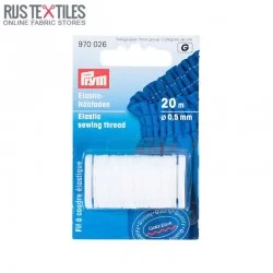 Filo Da Cucire Elastico Bianco 20m Prym 970026