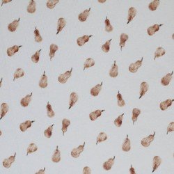 Cotton Poplin Digital Print - Pears