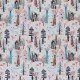 Cotton Poplin Digital Print - Wolf In Forest Cotton Poplin Digital Print - Wolf In Forest - (Cotton Poplin Printed)