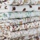Ottoman Rib Jerseystof Digital Print Metervare Surprise Box 10 x 1 Meter - (Udsalg Stof)