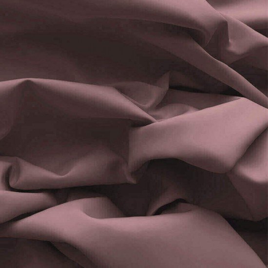 Popeline De Coton Vieux Mauve  - (Popeline De Coton Tissus)