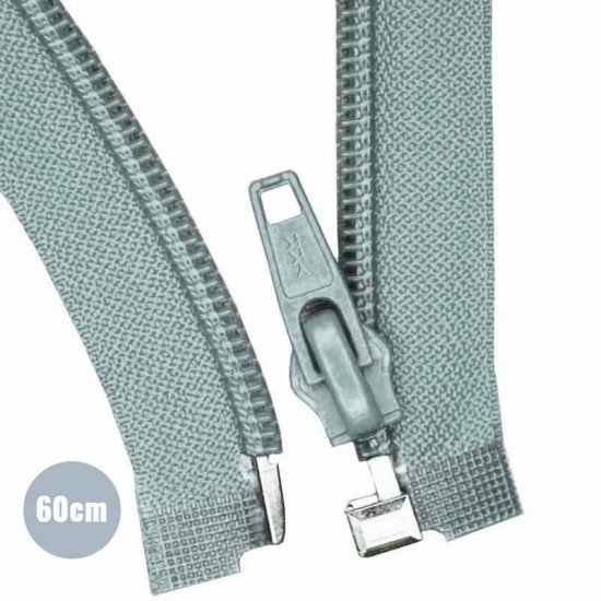 Fermetures Éclair Séparable Vieux Vert 60CM Nylon - (Séparable Fermetures Éclair Nyon YKK)