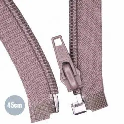 Cerniera Lampo Divisibile YKK Rosa Antico 45CM Nylon