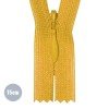 Invisible Zipper Ocher YKK 15CM Not Divisible